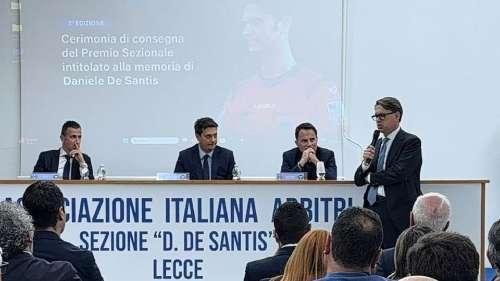 La Puglia arbitrale celebra il Terzo Premio ‘De Santis’, assegnato a Daniele Doveri