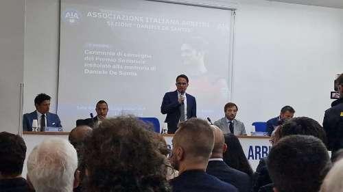 II Premio sezionale ‘Daniele De Santis’ all’internazionale Marco Guida