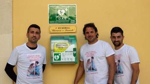 Il memorial nel ricordo di Daniele De Santis per l’acquisto di un defibrillatore