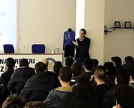La visita di Valerio Marini