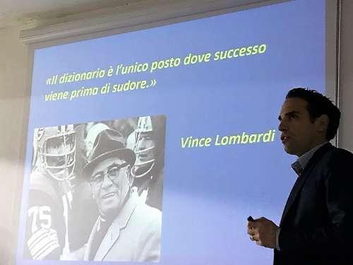 La visita di Valerio Marini