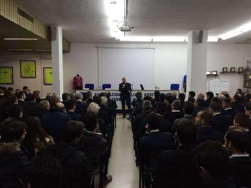 Carlo Pacifici in visita